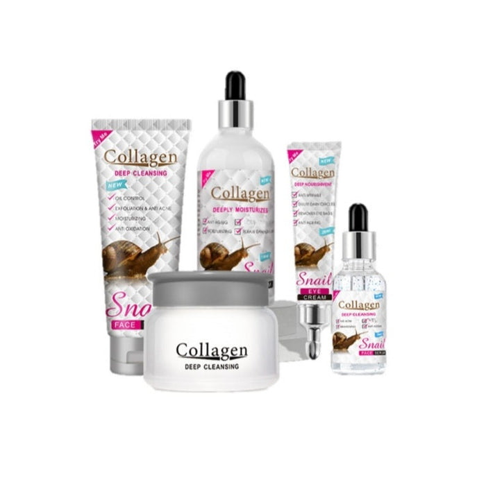 Snail Collagen Skin Care Set (5-Piece)